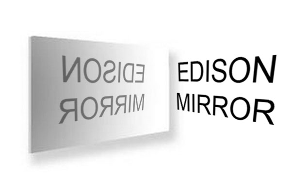 Folding Mark E Edison Mirror (Spare/Replacement)