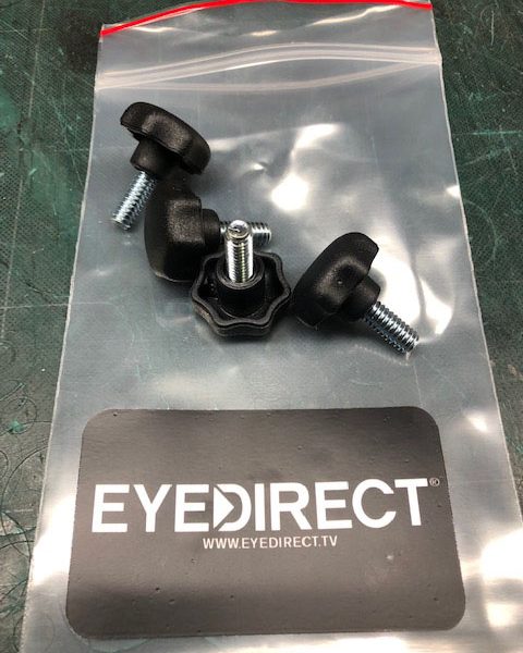 MKIISled 1/4x20 x 3/4" knobs