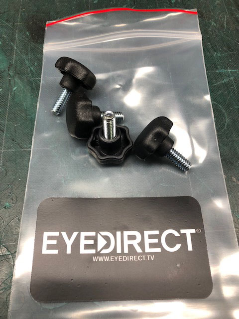 MKIISled 1/4x20 x 3/4" knobs